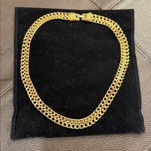 Monet Elegant Gold Chain Necklace
Choker style